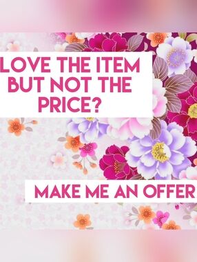 ❤️ Accepting Reasonable Offers ❤️